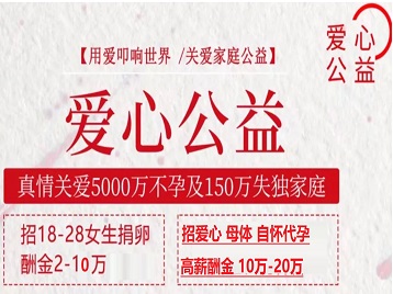 布尔津捐卵助孕生子 爱心志愿者招募